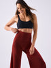Modal Tulip Flare Pant - Crimson