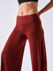 Modal Tulip Flare Pant - Crimson