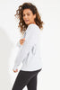 Eternity Cable Knit Sweat - Snow