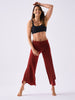 Modal Tulip Flare Pant - Crimson