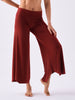 Modal Tulip Flare Pant - Crimson